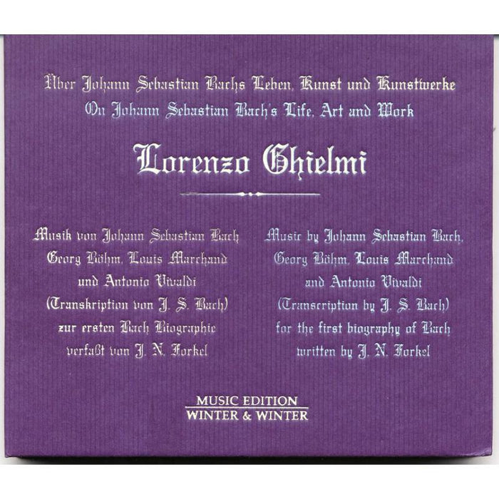 Bach, J.S. - Bachs Leben, Kunst und Kunstwerke - 9101052