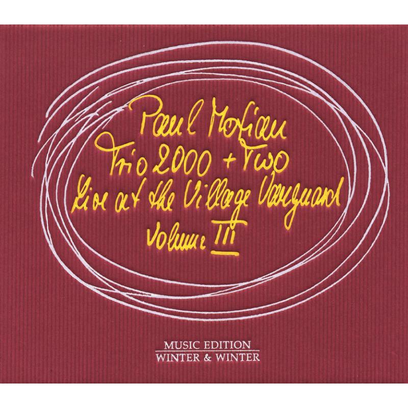 Motian, Paul - Trio 2000 - Live at The Village Vanguard Vol. 3 - 9101722