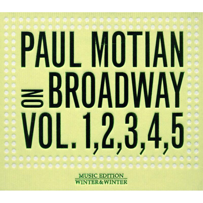 Motian, Paul - On Broadway Vol. 1, 2, 3, 4, & 5 (5CD) - 9102002