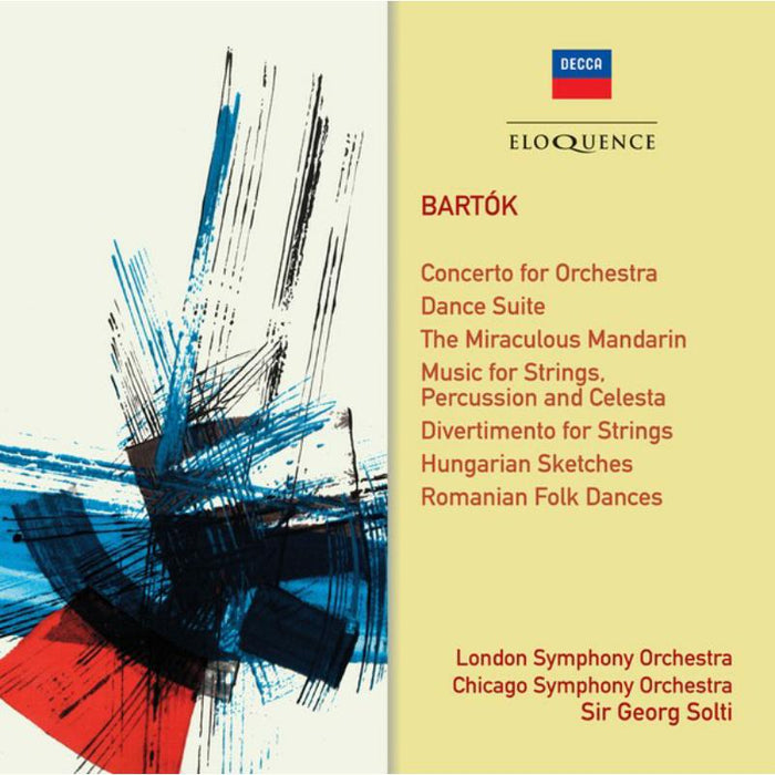 Bartok: Orchestral Works (Conc For Orch, Dance Suite Etc)
