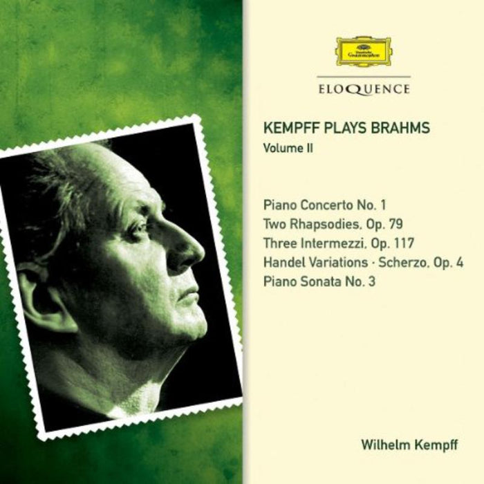 Kempff Plays Brahms 1