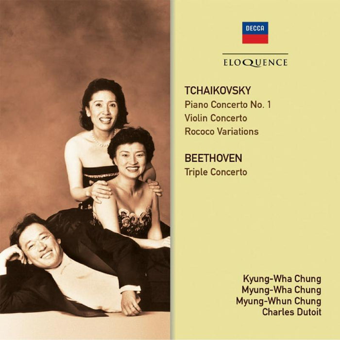 Tchaikovsky: Piano Conc No. 1; Violin Conc; Roccoco Var; Beethoven: Triple Conc