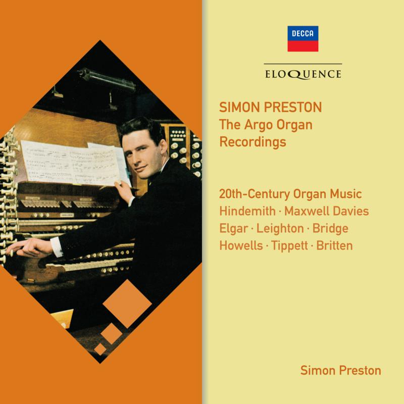 Simon Preston - Simon Preston: 20th Century Organ Music (The Argo Organ Recordings) - ELQ4824925