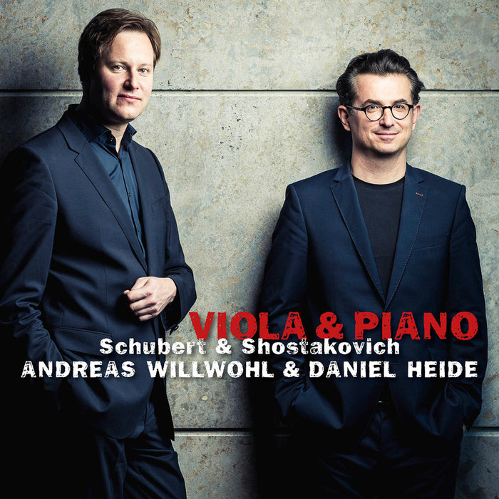Andreas Willwohl & Daniel Heide - Schubert & Shostakovich: Viola & Piano - AVI4866385