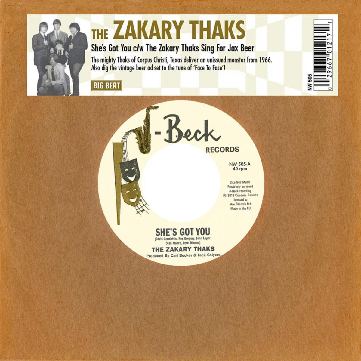 The Zakary Thaks - She's Got You / Jax Beer Commercial - NW505