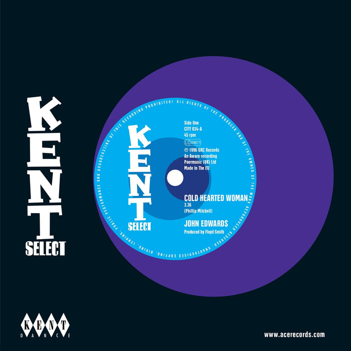 John Edwards - Cold Hearted Woman/Ain't That Good Enough - CITY034