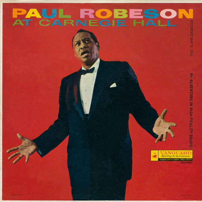 Paul Robeson - Paul Robeson At Carnegie Hall 9 May 1958 - VMD72020