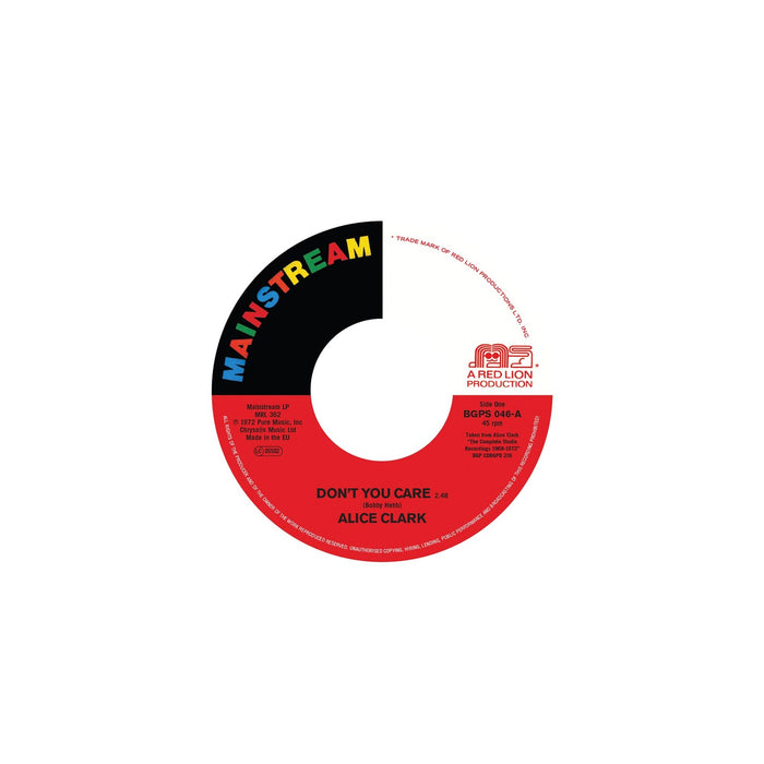 Alice Clark - Don't You Care / Never Did I Stop Loving You - BGPS046