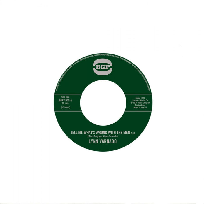 Lynn Varnado - Tell Me What's Wrong With The Men / Staying At Home - BGPS052