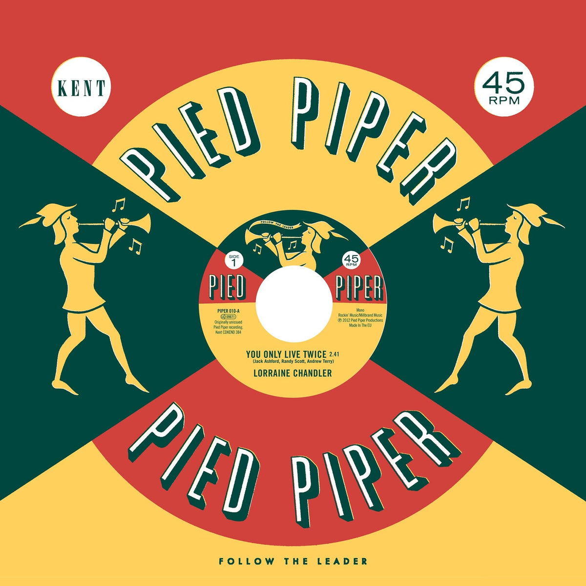 Lorraine Chandler / The Pied Piper Players - You Only Live Twice / Hold To My Baby - PIPER010