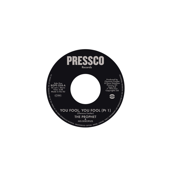 The Prophet & His Disciples - You Fool, You Fool (Pt 1) / You Fool, You Fool (Pt 2) - BGPS058