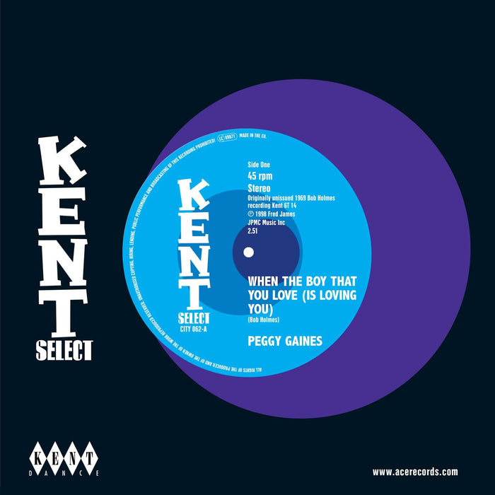 Peggy Gaines - When The Boy That You Love B/W Everybody Knows - CITY062