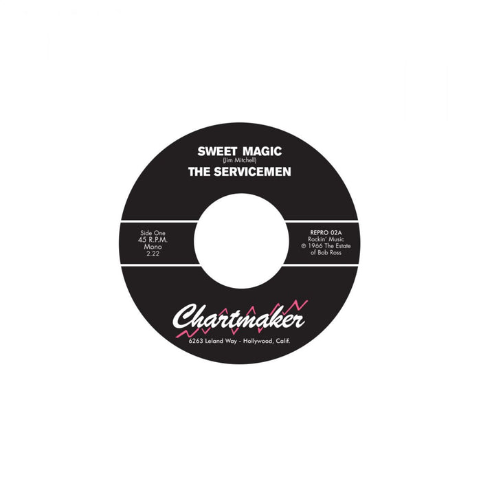 The Servicemen - Sweet Magic B/W Connie - REPRO02