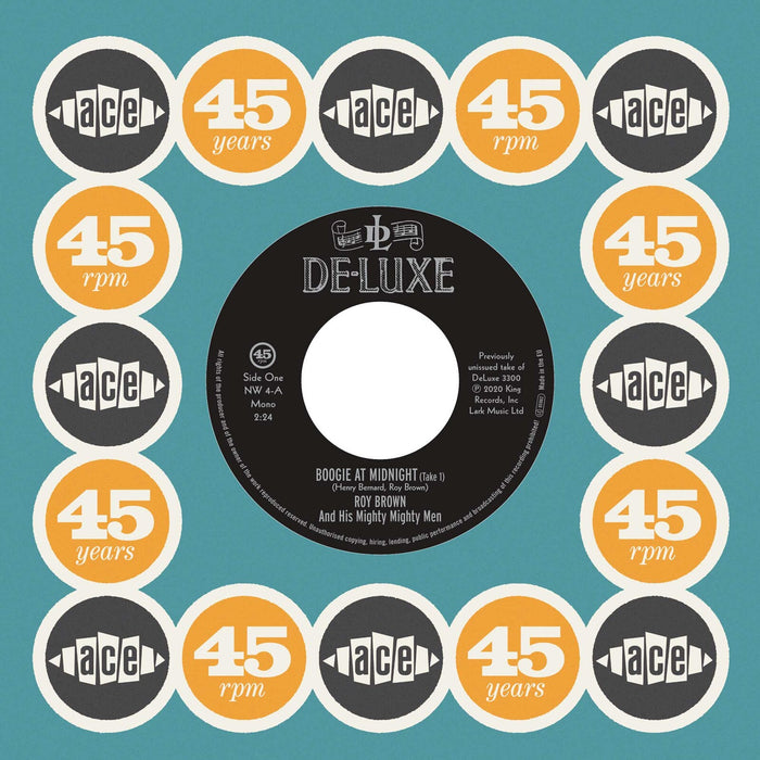 Roy Brown & His Mighty Mighty Men / Lloyd Price - Boogie At Midnight (Take 1) / Lawdy Miss Clawdy (Take 1) - NW4