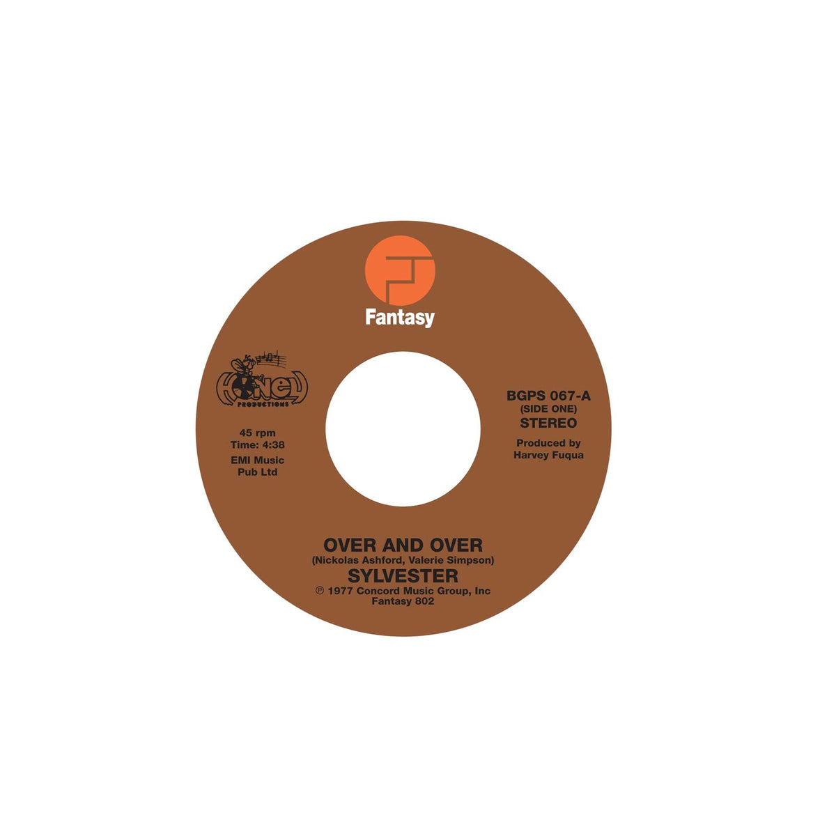 Sylvester - Over & Over / I Need Somebody To Love Tonight - BGPS067