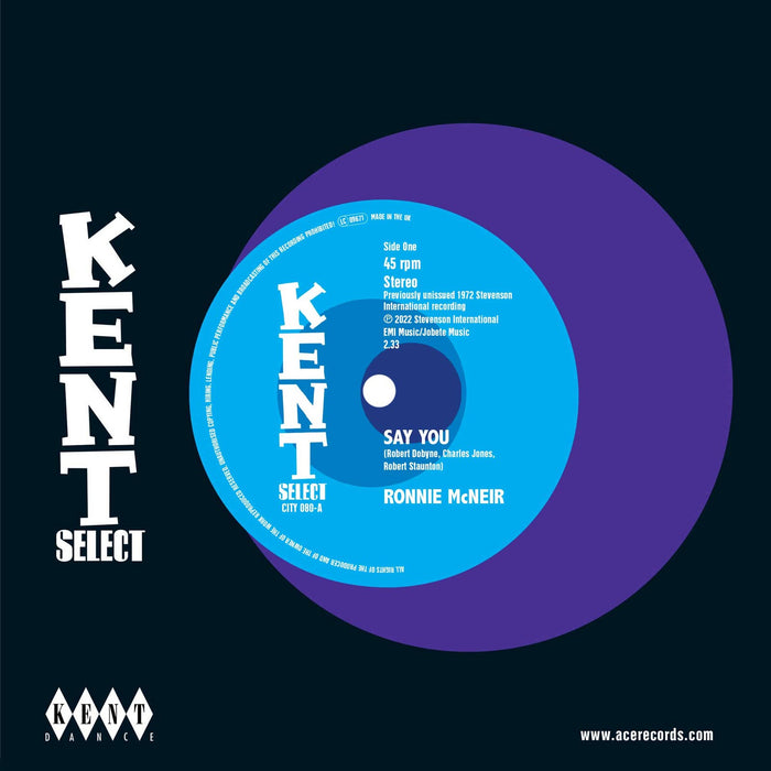 Ronnie McNeir - Say You / I'm Sorry - CITY080