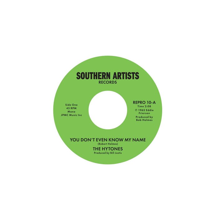 The Hytones - You Don't Even Know My Name / Good News - REPRO10