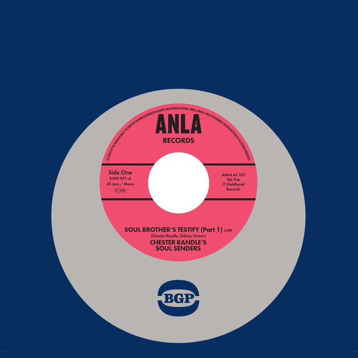 Chester Randle's Soul Senders - Soul Brothers Testify (Part 1) / Soul Brothers Testify (Part 2) - BGPS071