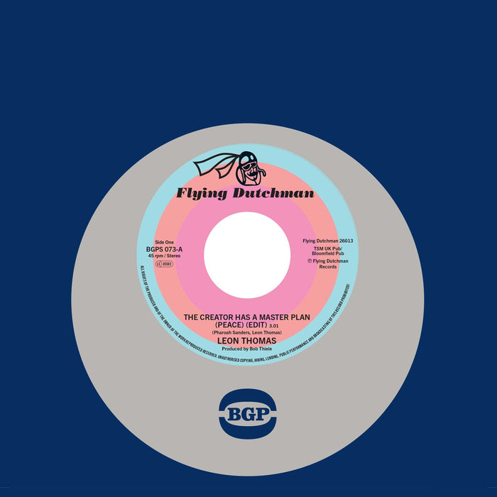 Leon Thomas / Louis Armstrong & Leon Thomas - The Creator Has A Master Plan (Peace) / The Creator Has A Master Plan (Peace) - BGPS073