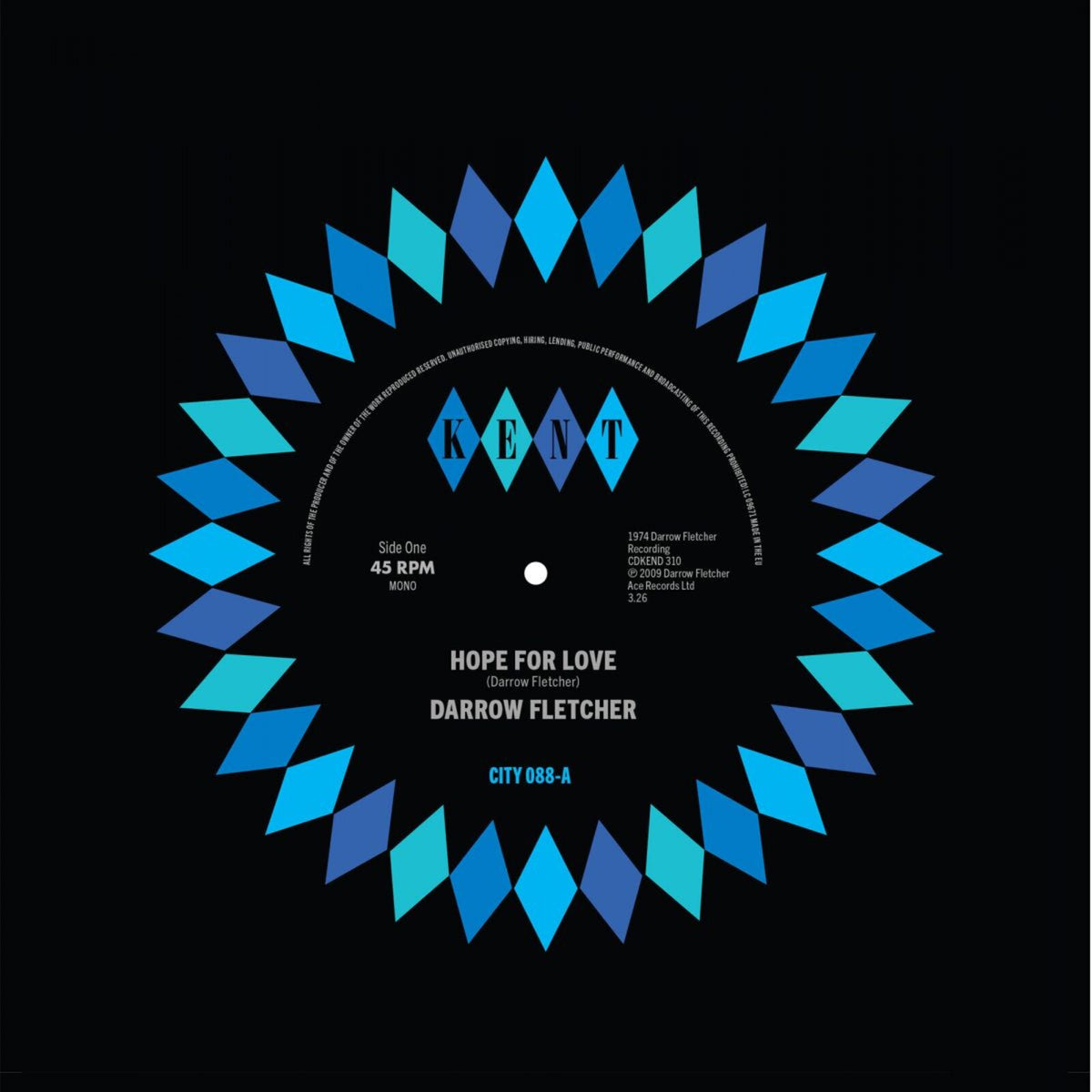 Darrow Fletcher - Hope For Love / No Limit - CITY088