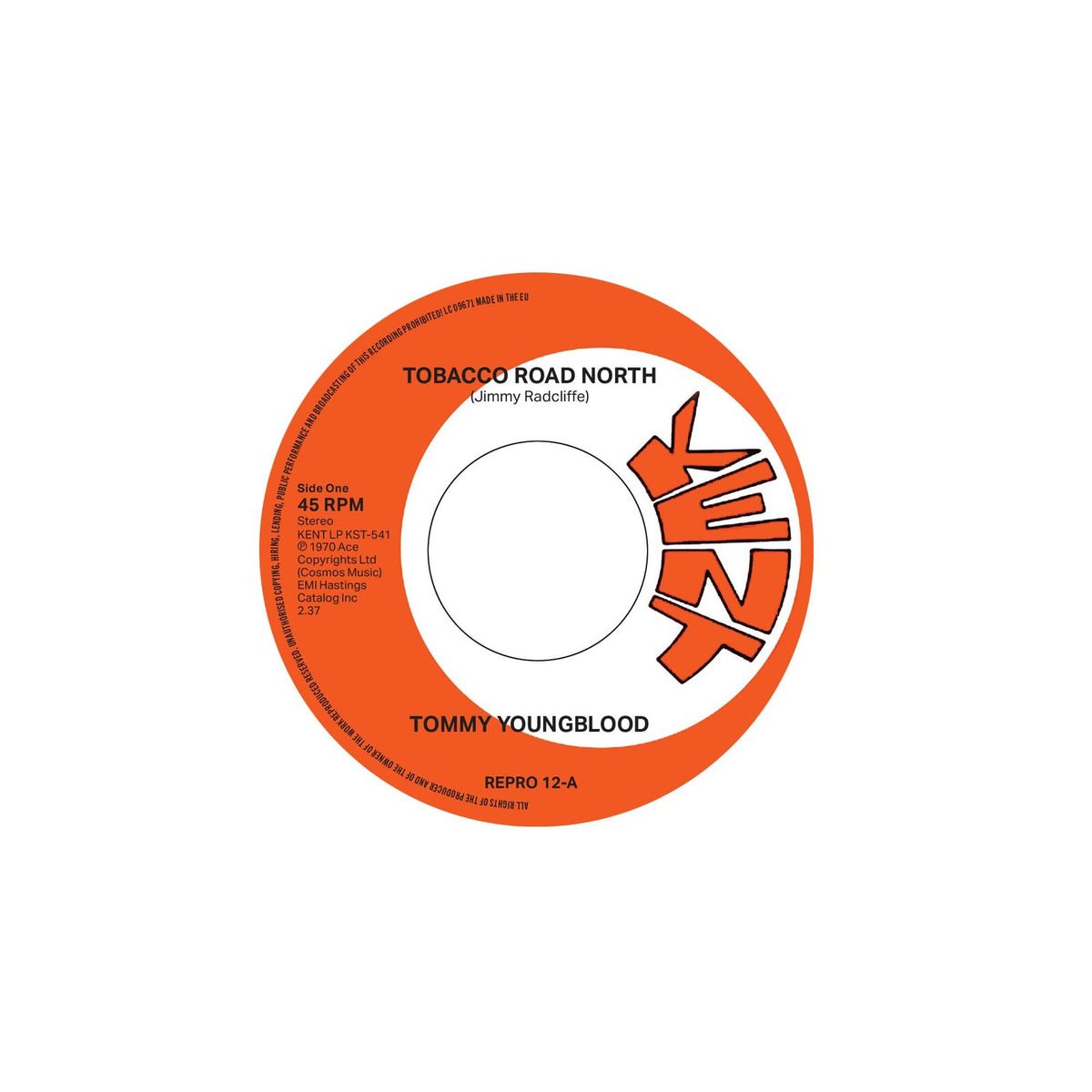 Tommy Youngblood / The Other Brothers - Tobacco Road North / Nobody But Me - REPRO12