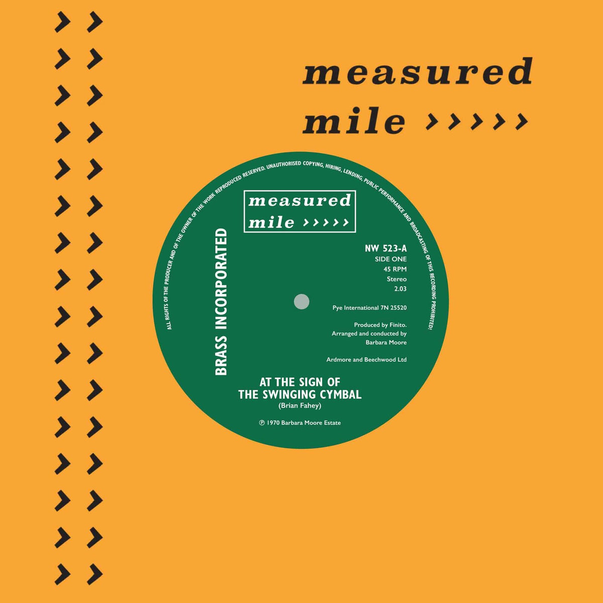Brass Incorporated - At The Sign Of The Swinging Cymbal / Just Like That - NW523