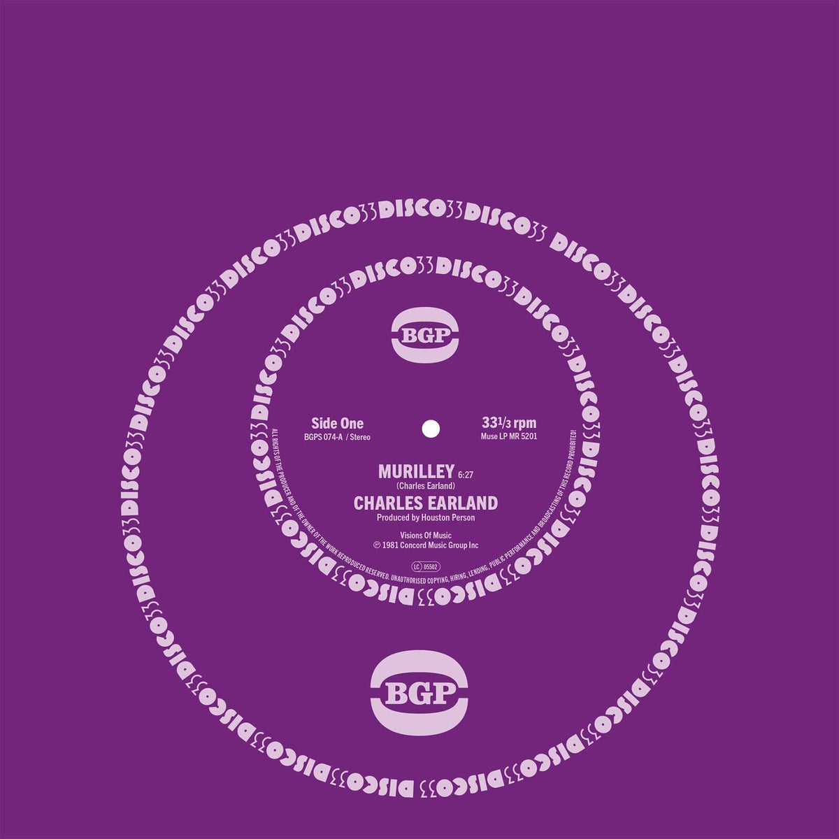 Charles Earland - Murilley / Leaving The Planet - BGPS074