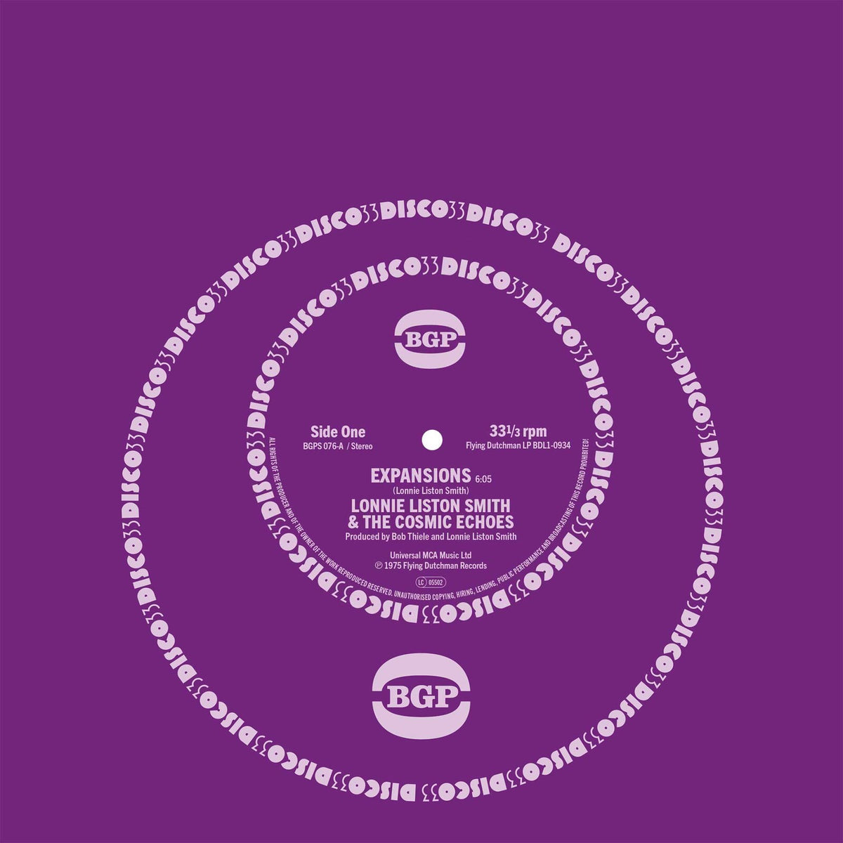 Lonnie Liston Smith & The Cosmic Echoes - Expansions / Cosmic Funk - BGPS076