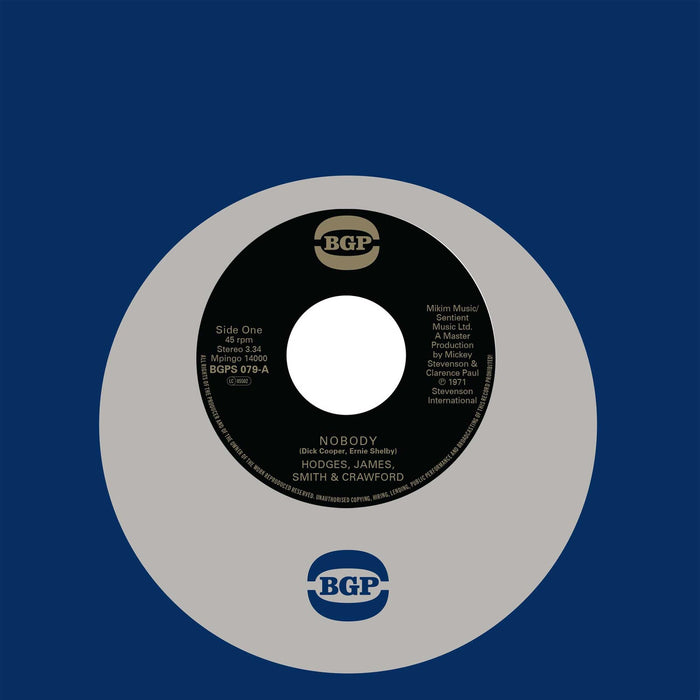 Hodges, James, Smith & Crawford - Nobody / It Cracks Me Up - BGPS079