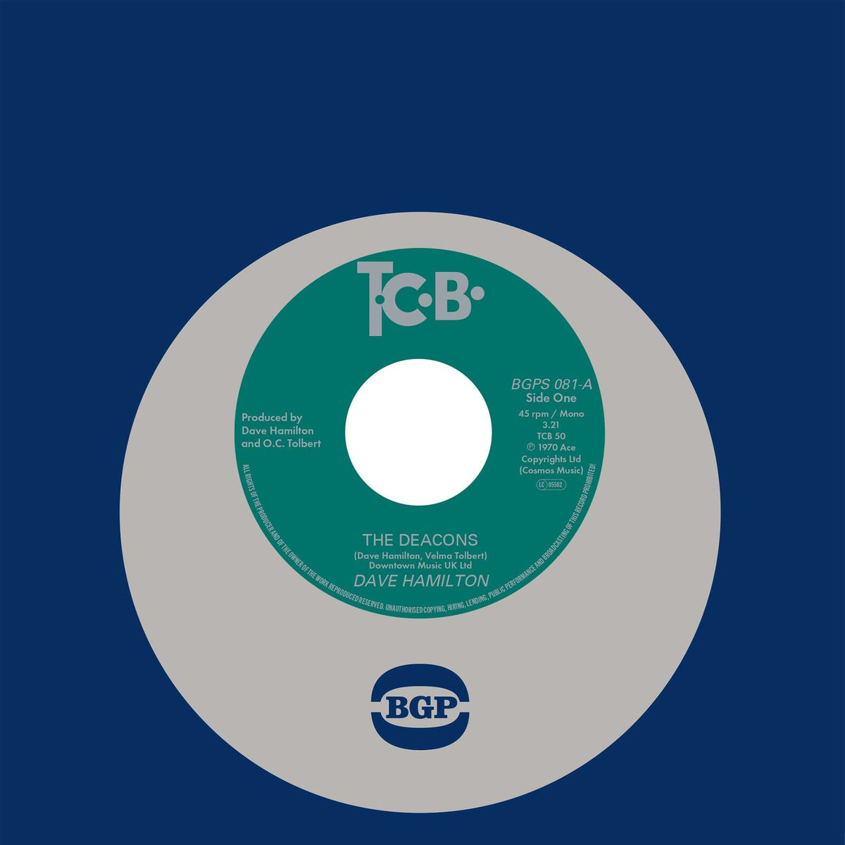 Dave Hamilton - Piscies Pace / The Deacons - BGPS081