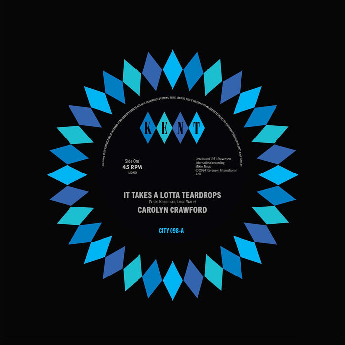 Carolyn Crawford / Hodges, James, Smith & Crawford - It Takes A Lotta Teardrops / I'm In Love - CITY098