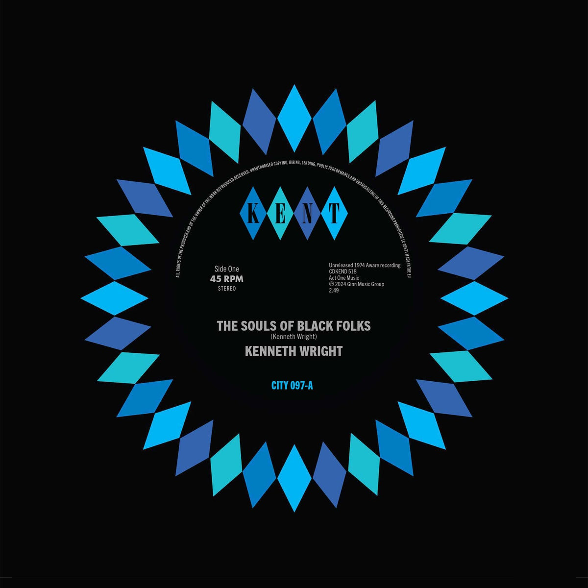 Kenneth Wright / Miss Louistine - The Souls Of Black Folks / Extra Extra - CITY097