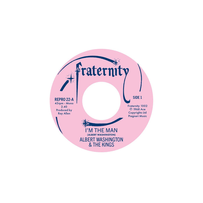Albert Washington - I'm The Man / Case Of The Blues - REPRO22