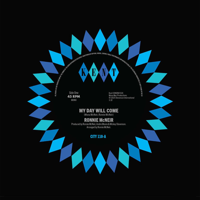 Ronnie McNeir - My Day Will Come / The Girl's Alright With Me - CITY110