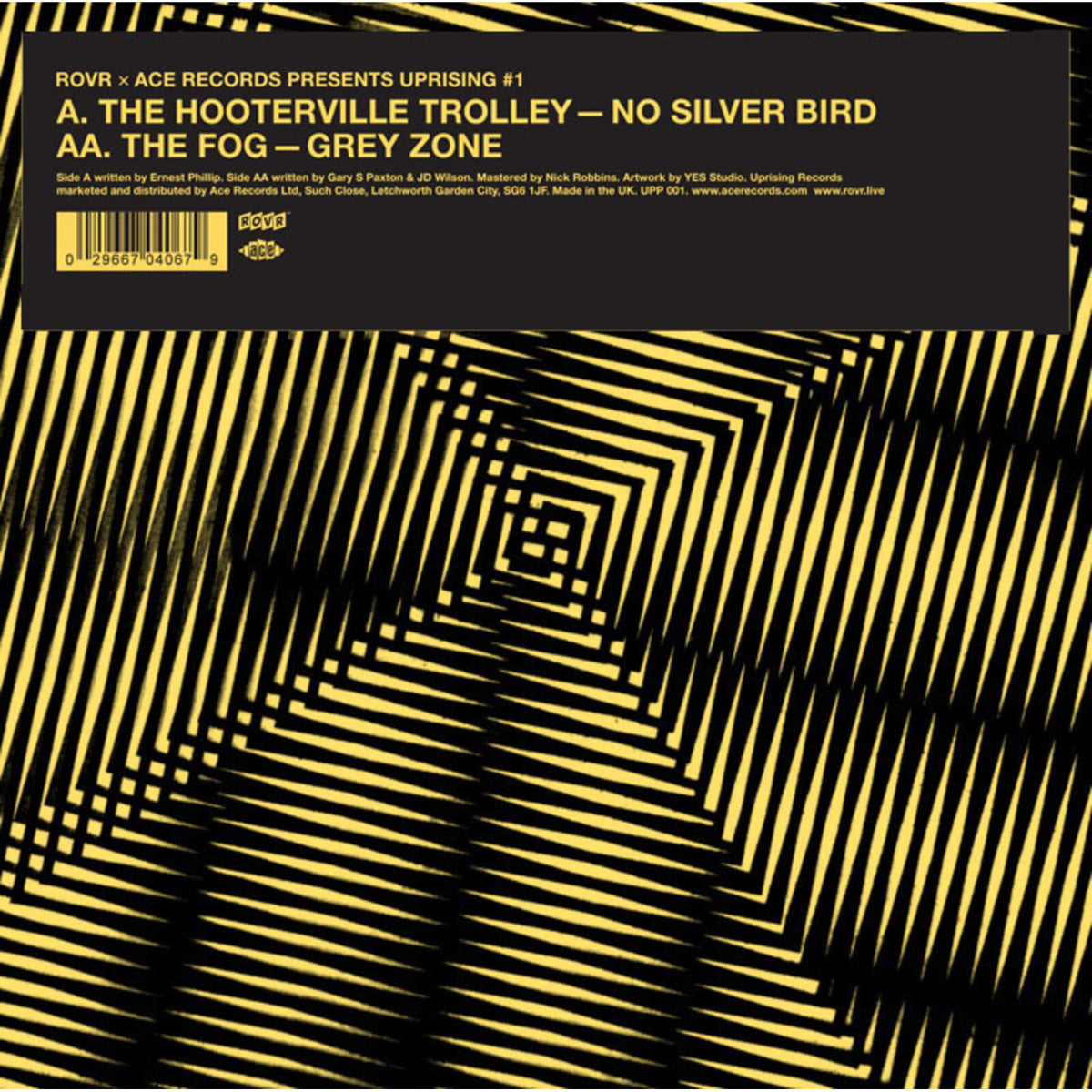 The Hooterville Trolley / The Fog - No Silver Bird / Grey Zone - UPP001