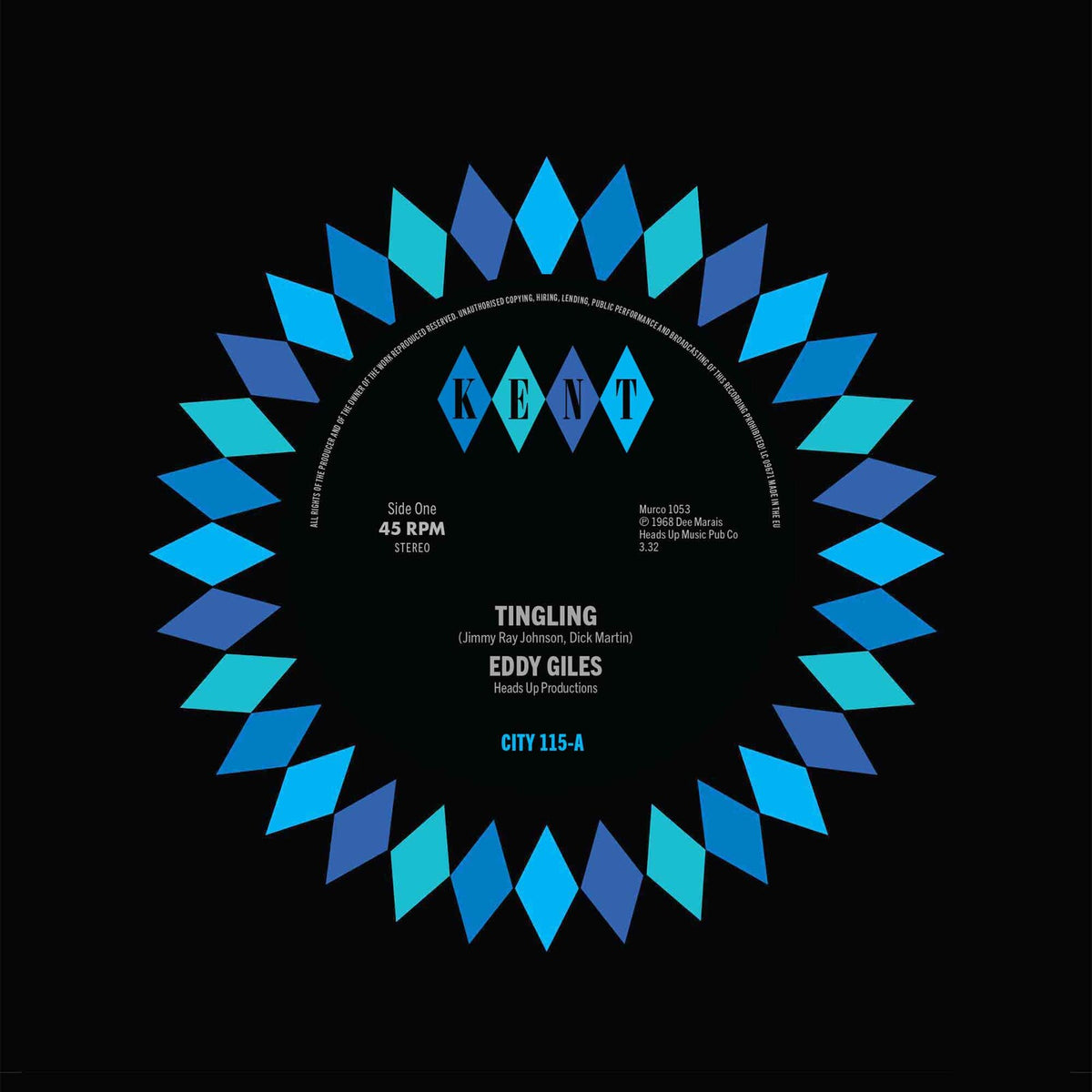 Eddy Giles - Tingling / Pins And Needles - CITY115