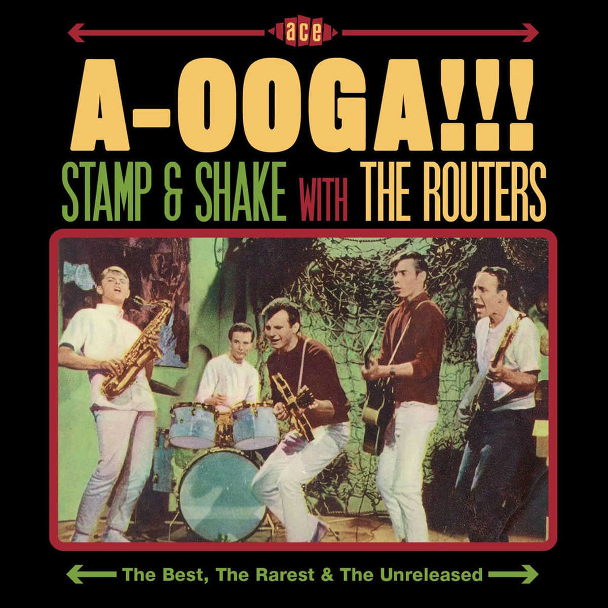 The Routers - A-Ooga!!! Stamp & Shake With The Routers - CDLUX008