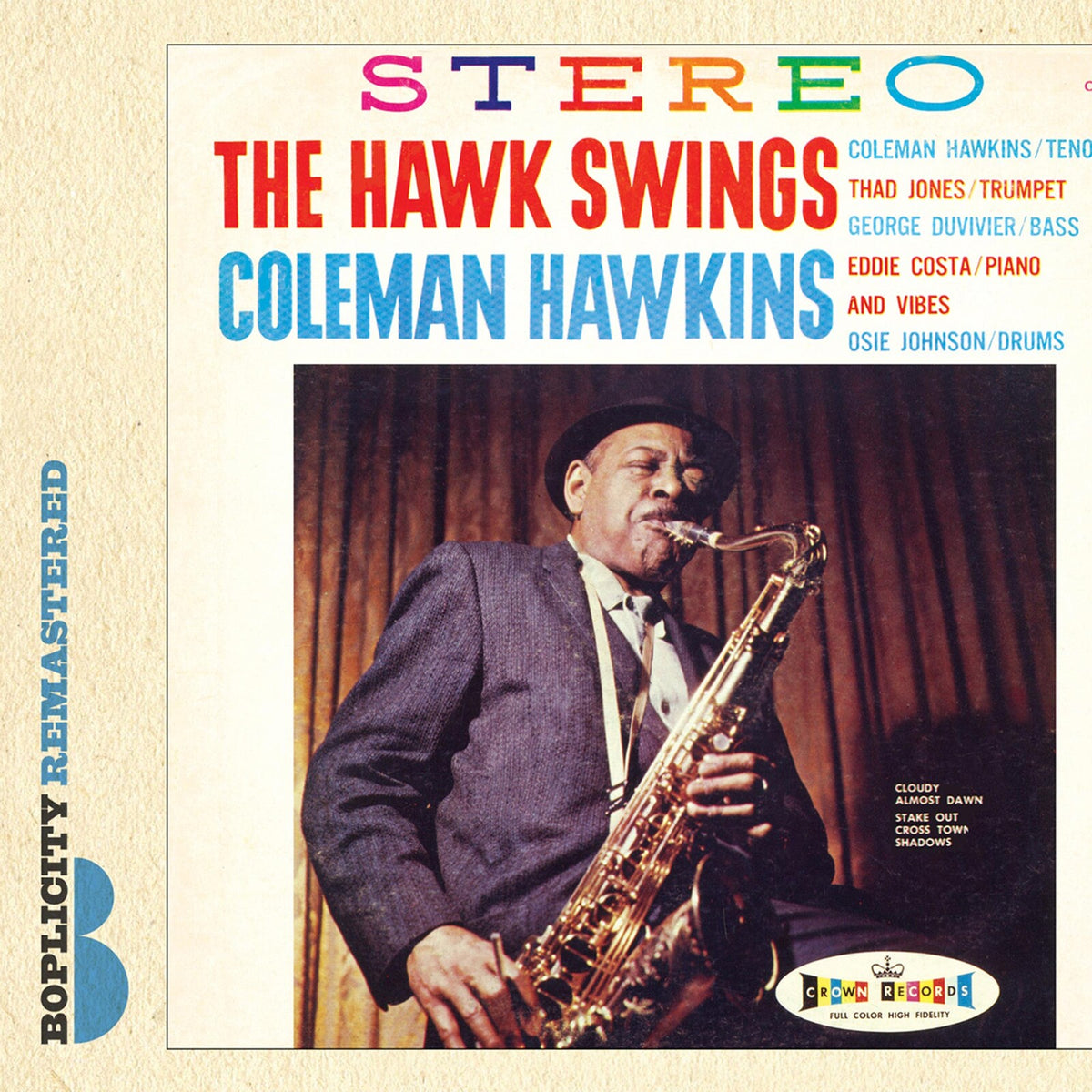 Coleman Hawkins - The Hawk Swings - CDBOPM015