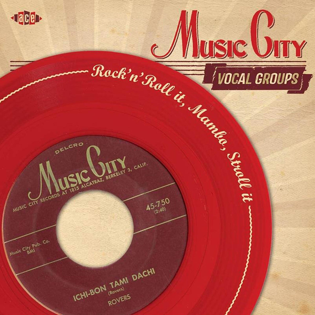 Various Artists - Music City Vocal Groups: Rock'n'Roll It, Mambo, Stroll It - CDCHD1410