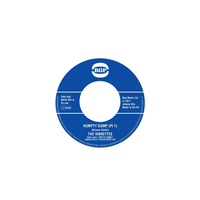 The Vibrettes - The Humpty Dump (Pts 1 & 2) - BGPS007