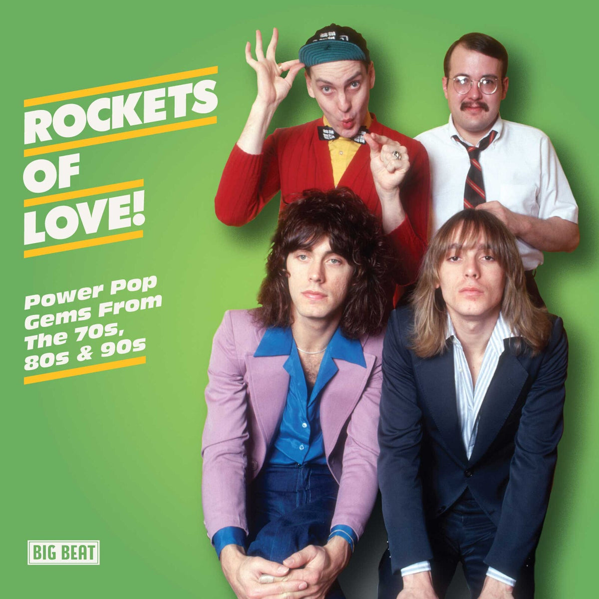 Various Artists - Rockets Of Love! Power Pop Gems From The 70s, 80s & 90s - CDTOP349