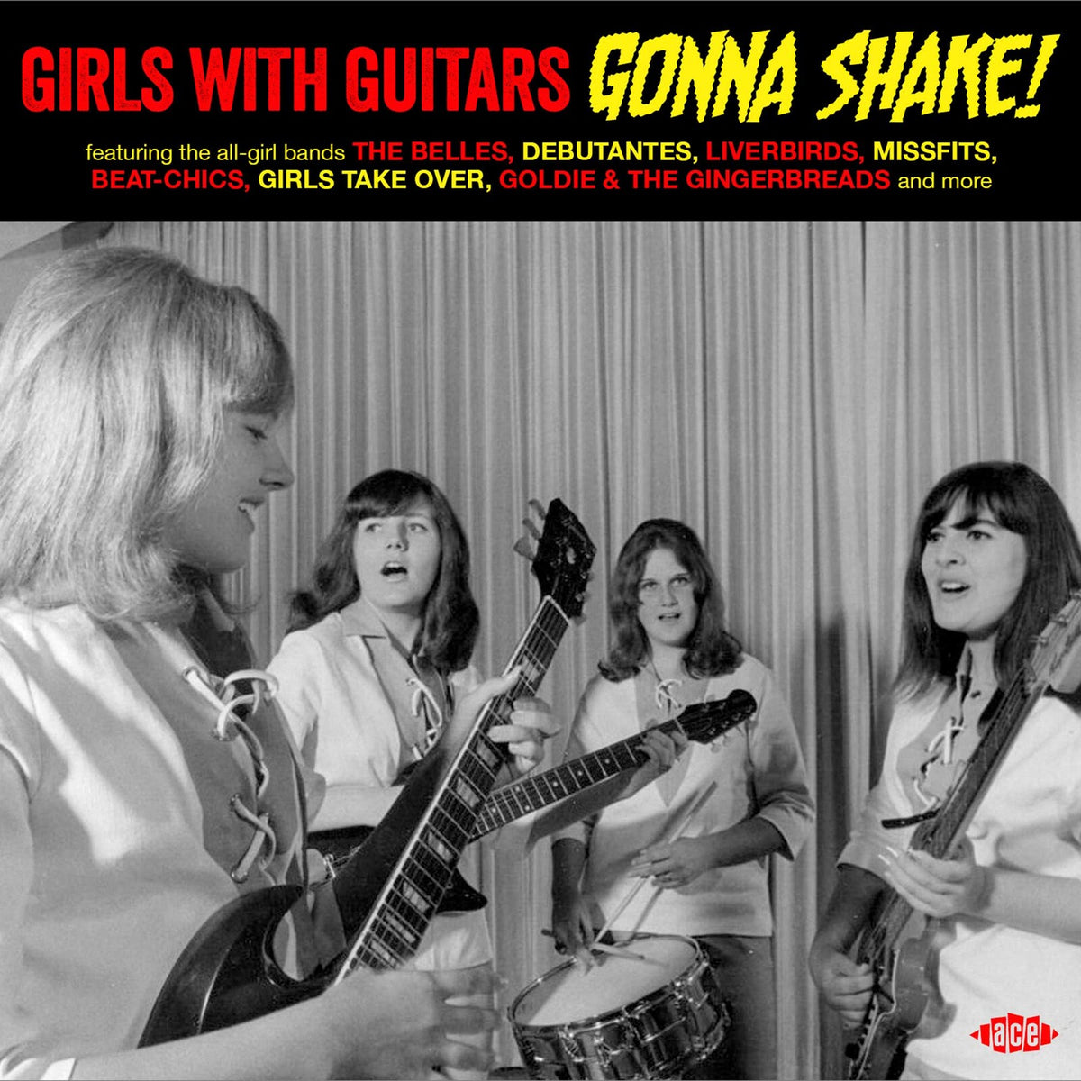 Various Artists - Girls With Guitars Gonna Shake! - CDTOP1608