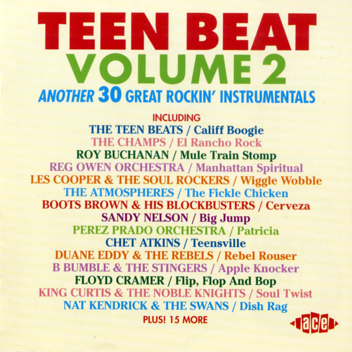 Various Artists - Teen Beat Vol 2 - CDCHD522