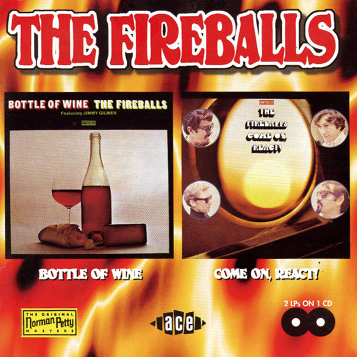 The Fireballs - Bottle Of Wine/Come On, React! - CDCHD677