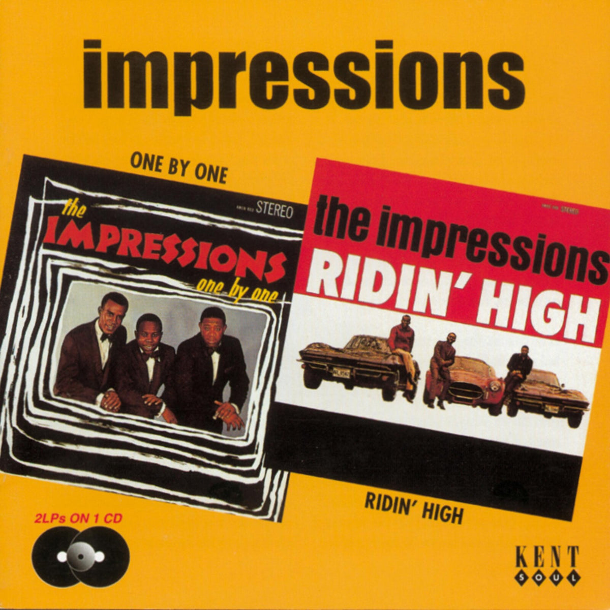 Impressions - One By One / Ridin' High - CDKEND152