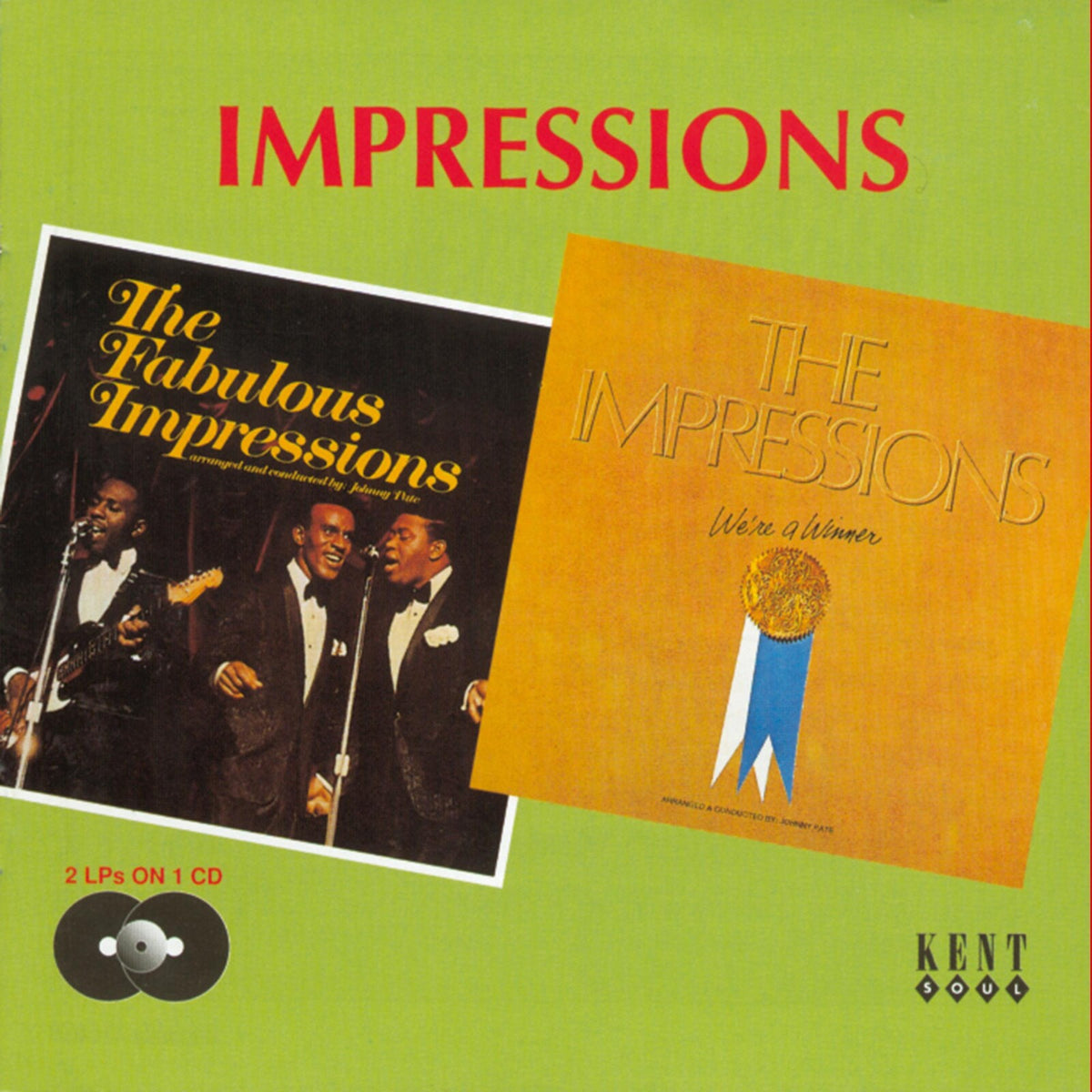 The Impressions - Fabulous Impressions/We're A Winner - CDKEND155