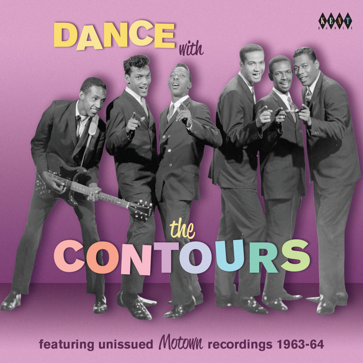The Contours - Dance With The Contours - CDTOP350