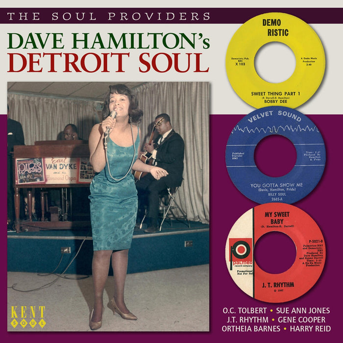 Various Artists - Dave Hamilton's Detroit Soul - CDKEND356