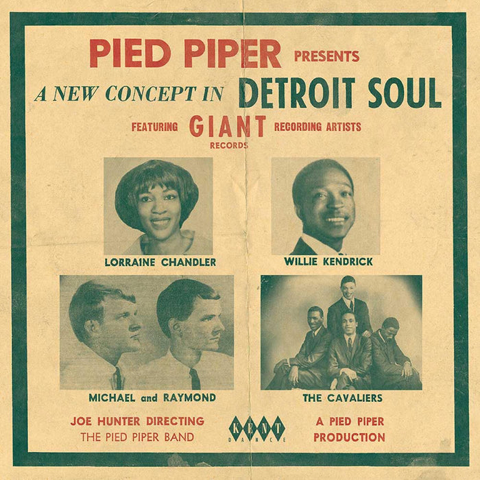 Various Artists - Pied Piper Presents A New Concept In Detroit Soul - CDKEND389