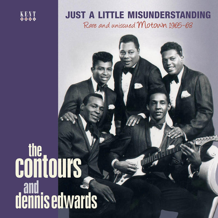 The Contours And Dennis Edwards - Just A Little Misunderstanding: Rare And Unissued Motown 1965-68 - CDTOP419